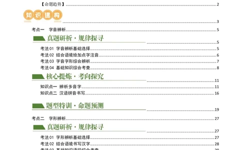 专题01字音字形（讲练）（全国通用）（解析版）_120中考语文全套复习_中考语文复习总复习_二轮复习资料_完2024年中考语文二轮复习课件+讲义+练习（全国通用）_配套讲练