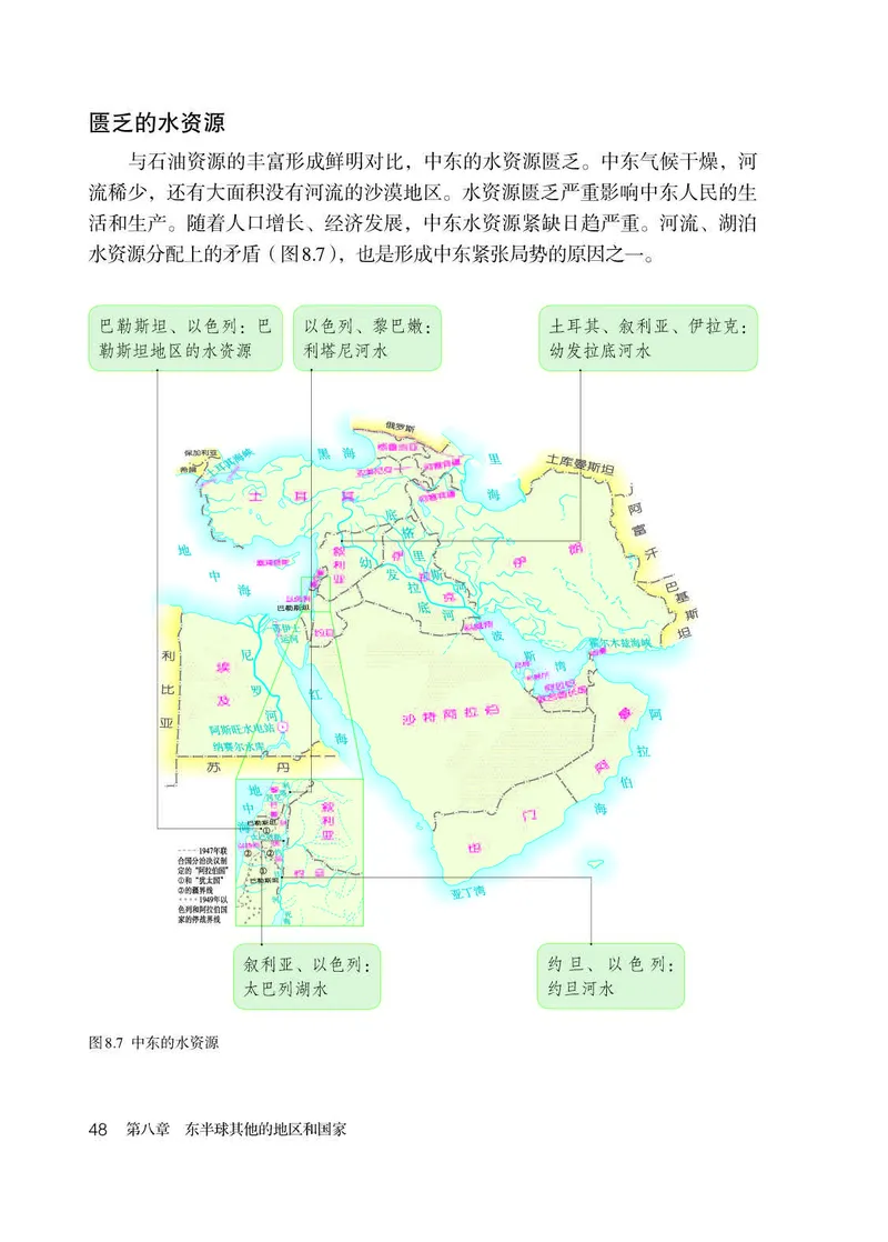 人教版7年级地理下册高清教材_4-教培资料-26年最新资料-同步更新_初中高中教资_03科三专项（进去保存报考的学科即可）_02科三专项（笔记真题思维导图教学设计版本二）