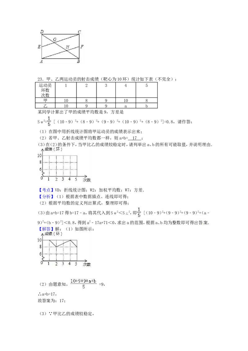 2017年广西省百色市中考数学试卷（含解析版）_中考真题_2.数学中考真题2015-2024年_2017年全国中考数学160份