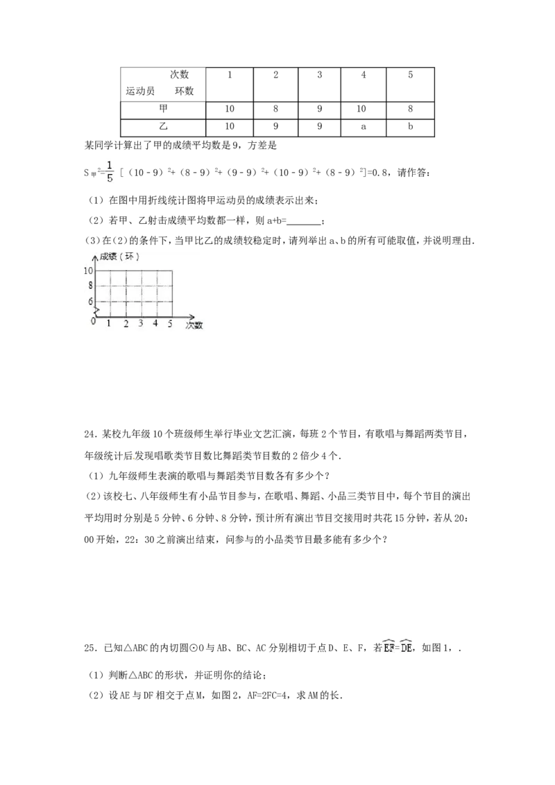 2017年广西省百色市中考数学试卷（含解析版）_中考真题_2.数学中考真题2015-2024年_2017年全国中考数学160份