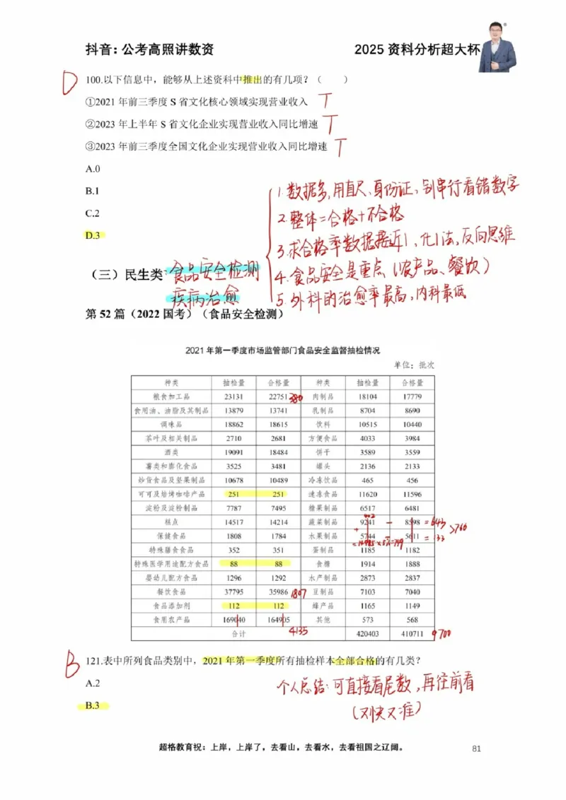 2025高照超大杯第九节笔记_2026考公资料_（06）高照_高照资料笔记合集_高照丨25资料分析超大杯听课笔记