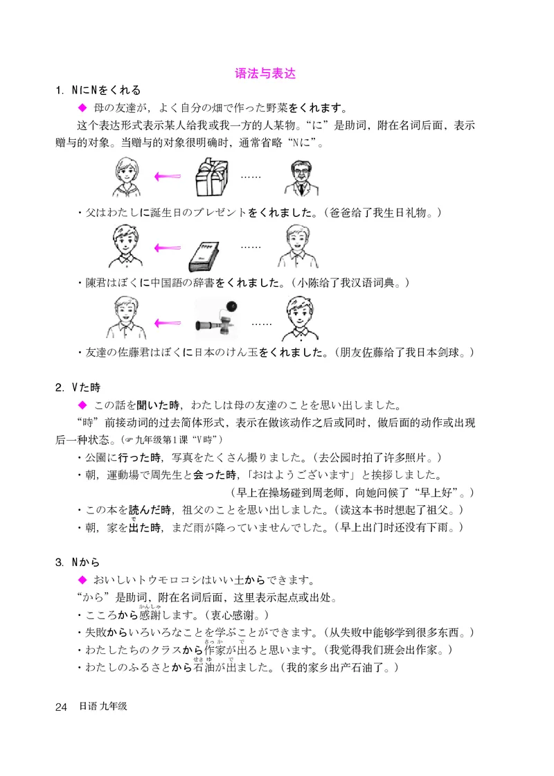 人教版9年级日语全一册高清教材_4-教培资料-26年最新资料-同步更新_初中高中教资_03科三专项（进去保存报考的学科即可）_02科三专项（笔记真题思维导图教学设计版本二）