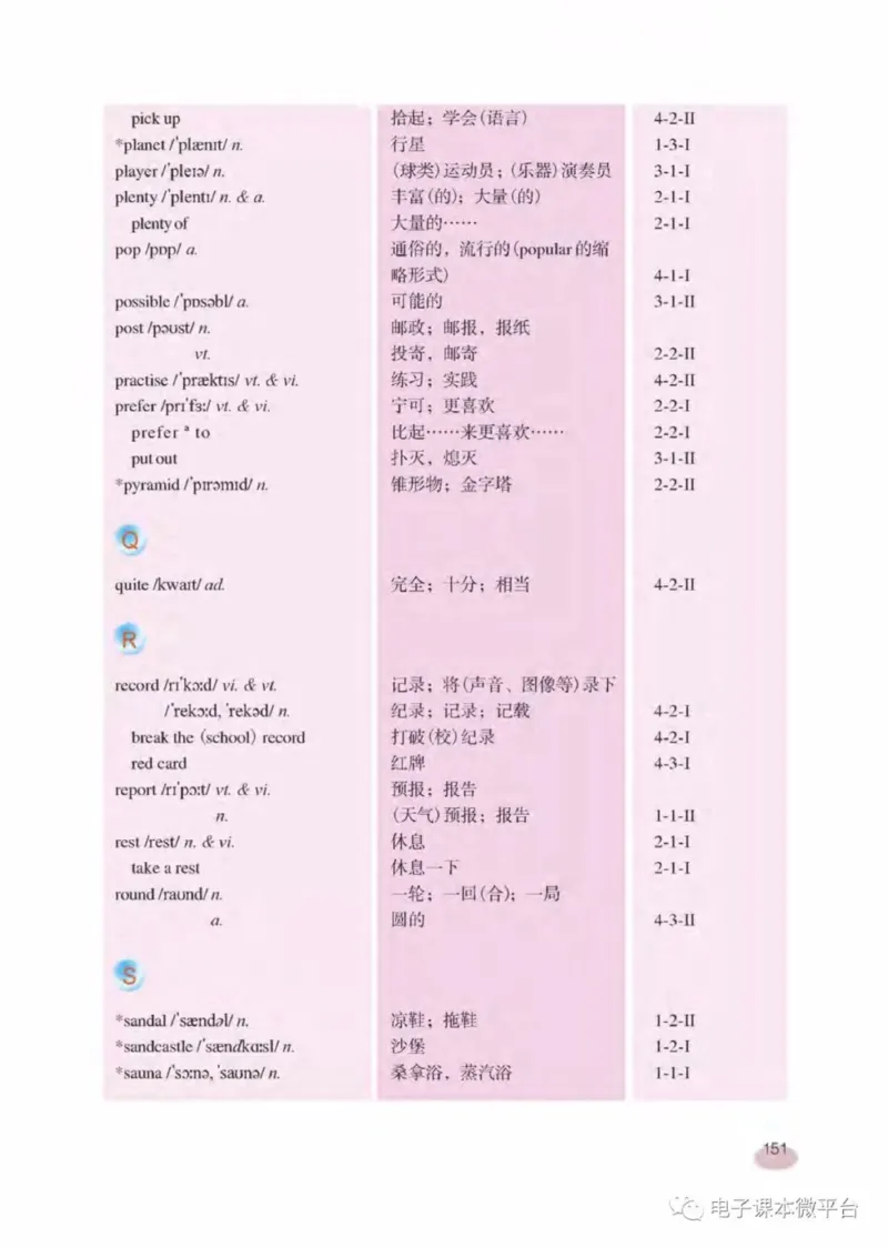 七年级下册英语上海新世纪版电子课本_4-教培资料-26年最新资料-同步更新_初中高中教资_03科三专项（进去保存报考的学科即可）_02科三专项（笔记真题思维导图教学设计版本二）