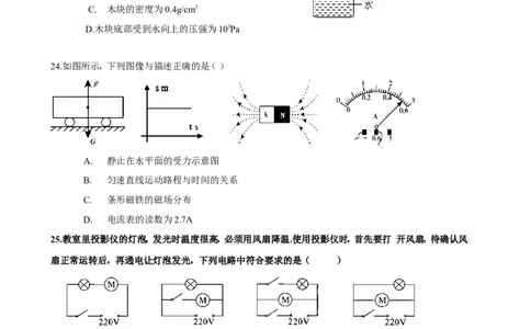 2015年深圳市中考(物理部分)(含答案)_中考真题_4.物理中考真题2015-2024年_地区卷_广东省_广东深圳中考物理2008---2022年