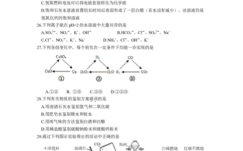 2015年苏州市中考化学试卷及答案_中考真题_5.化学中考真题2015-2024年_地区卷_江苏省_苏州化学08-22