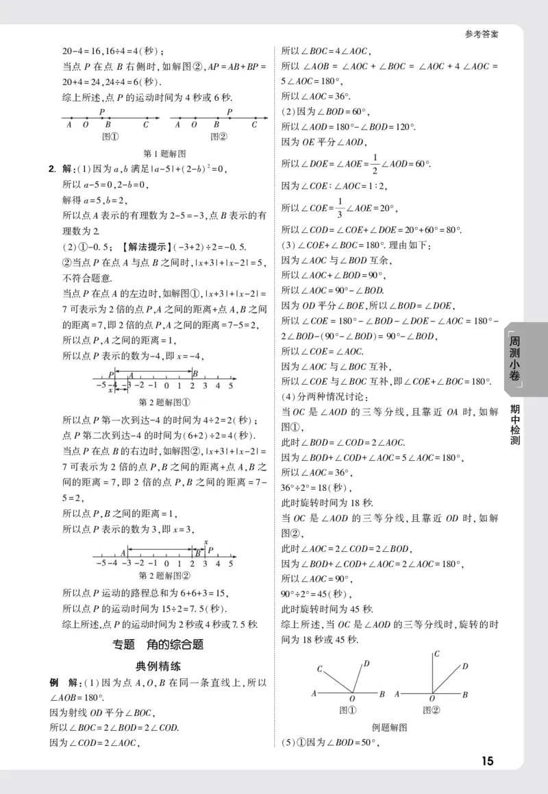 2026《万唯大小卷&bull;数学》7上小卷详解详析(冀教)_2026万唯系列预习复习_2026版初中《万唯大小卷》7年级上册（全科多版本）_2026《万唯大小卷&bull;数学》7上(冀教)