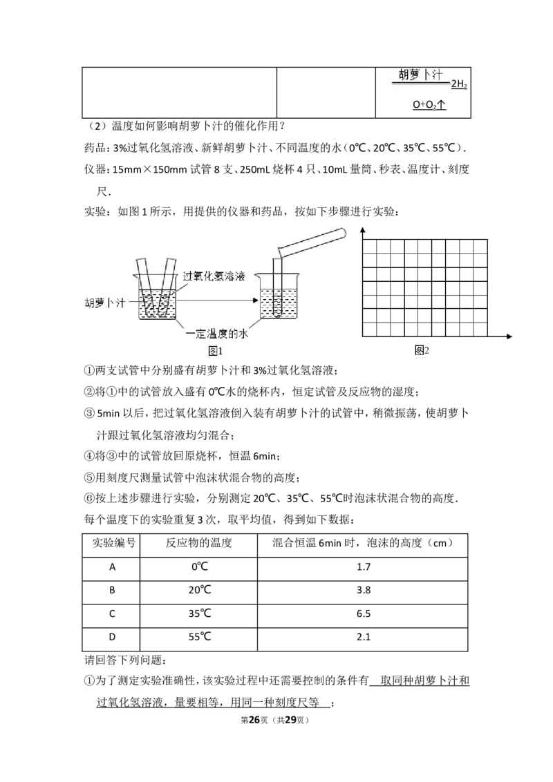 2014年山东省威海市中考化学试卷（含解析版）_中考真题_5.化学中考真题2015-2024年_地区卷_山东省_山东威海化学12-21