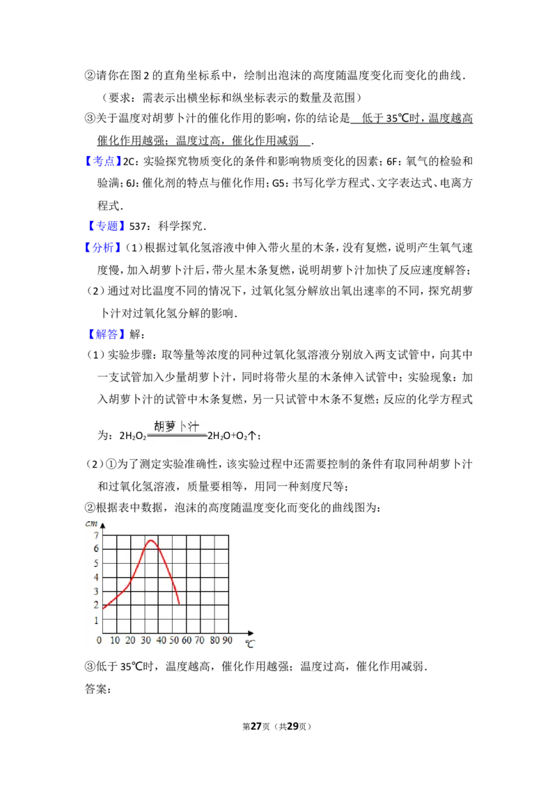 2014年山东省威海市中考化学试卷（含解析版）_中考真题_5.化学中考真题2015-2024年_地区卷_山东省_山东威海化学12-21