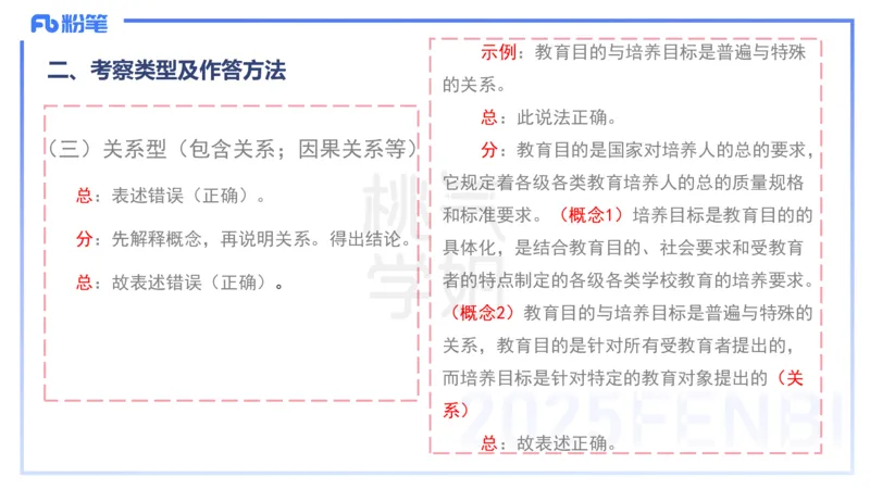 主观题突破1-辨析题-陈耳东_4-教培资料-26年最新资料-同步更新_初中高中教资_2025下中学教资笔试_022025下系统课-教育知识与能力（科二网课完结）_三、主观题突破_讲义