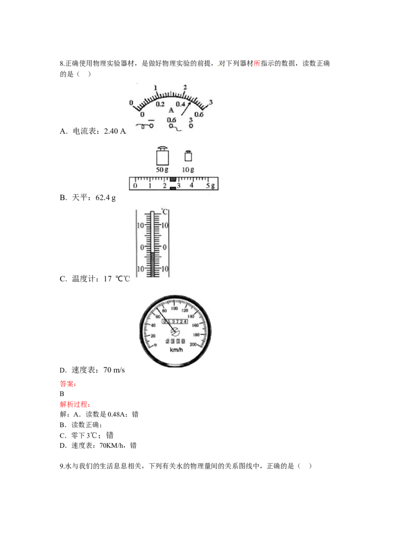 2015年菏泽市中考物理试题及答案解析_中考真题_4.物理中考真题2015-2024年_地区卷_山东省_菏泽物理10-22