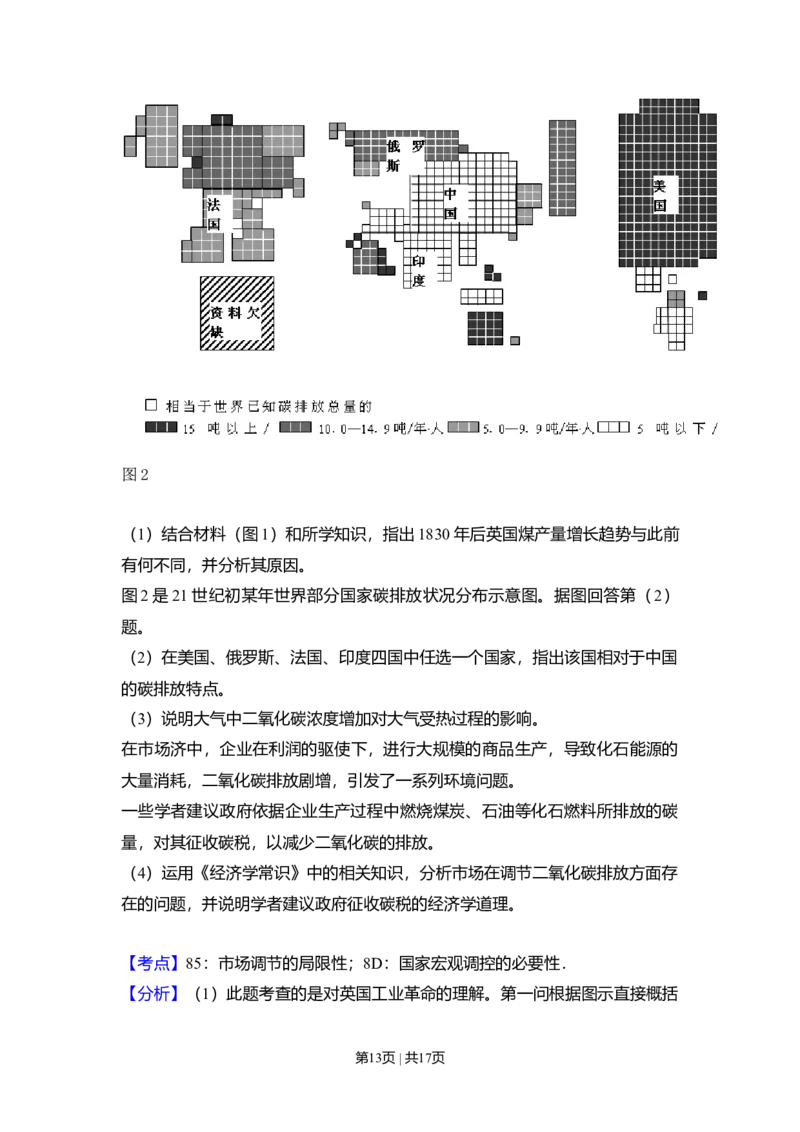 2010年高考生物试卷（北京）（解析卷）_1.高考2025全国各省真题+答案_01.2008-2024全国高考真题（按省份分类）_2.北京_2008-2024&middot;（北京）政治高考真题