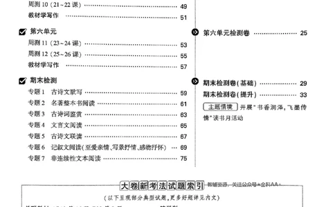 2026《万唯大小卷&bull;语文》8上大卷_2026万唯系列预习复习_2026版初中《万唯大小卷》8年级上册（全科多版本）_2026《万唯大小卷&bull;语文》8上