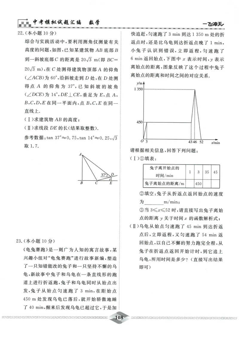 2026《一飞冲天中考模拟试题汇编》数学_《一飞冲天-中考专项》2026版_一飞冲天-中考模拟试题汇编（2026版）