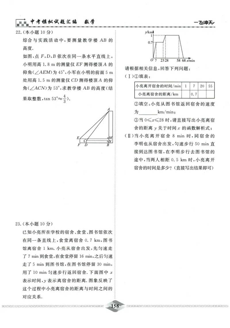 2026《一飞冲天中考模拟试题汇编》数学_《一飞冲天-中考专项》2026版_一飞冲天-中考模拟试题汇编（2026版）