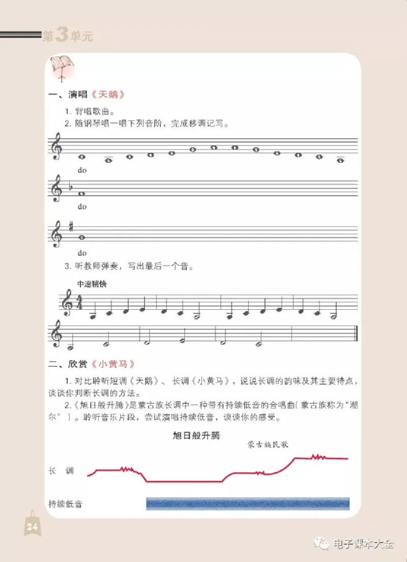 七年级上册音乐北京版电子课本_4-教培资料-26年最新资料-同步更新_初中高中教资_03科三专项（进去保存报考的学科即可）_02科三专项（笔记真题思维导图教学设计版本二）