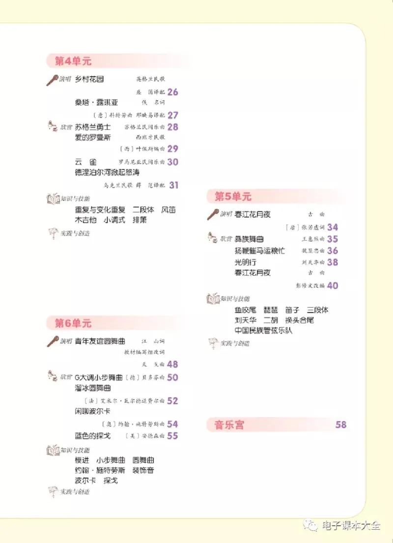 七年级上册音乐北京版电子课本_4-教培资料-26年最新资料-同步更新_初中高中教资_03科三专项（进去保存报考的学科即可）_02科三专项（笔记真题思维导图教学设计版本二）