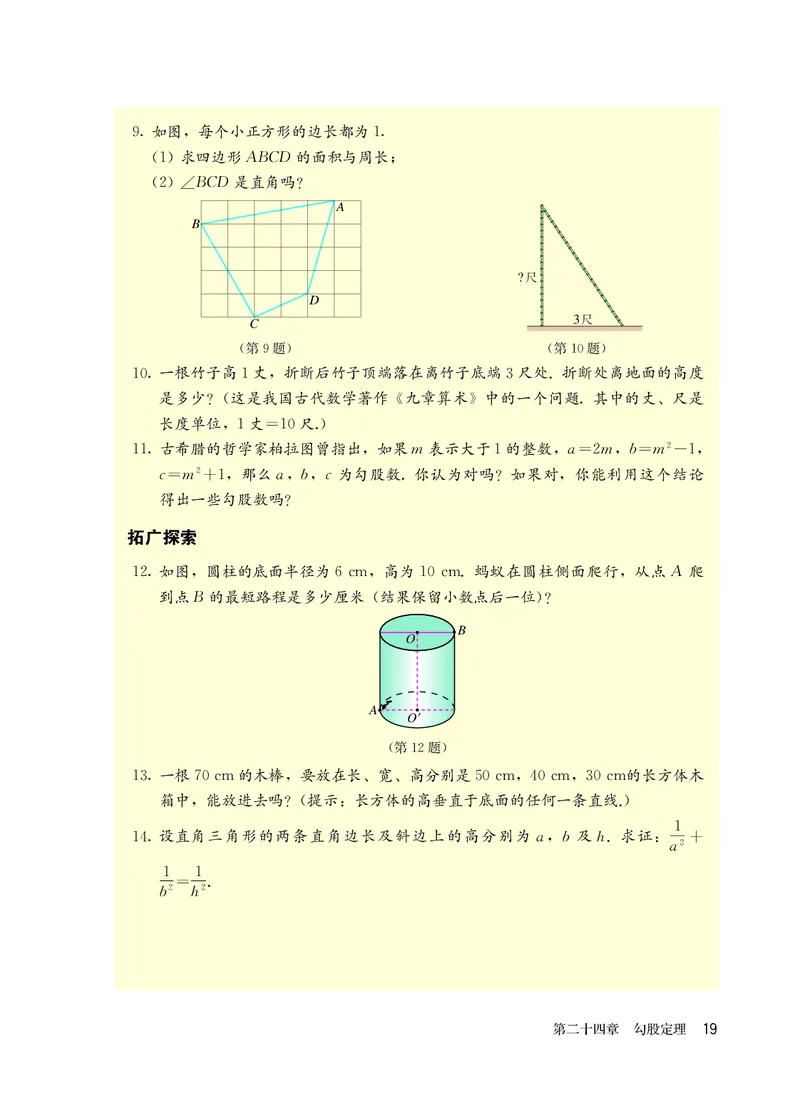 人教版8年级数学下册高清教材_4-教培资料-26年最新资料-同步更新_初中高中教资_03科三专项（进去保存报考的学科即可）_02科三专项（笔记真题思维导图教学设计版本二）