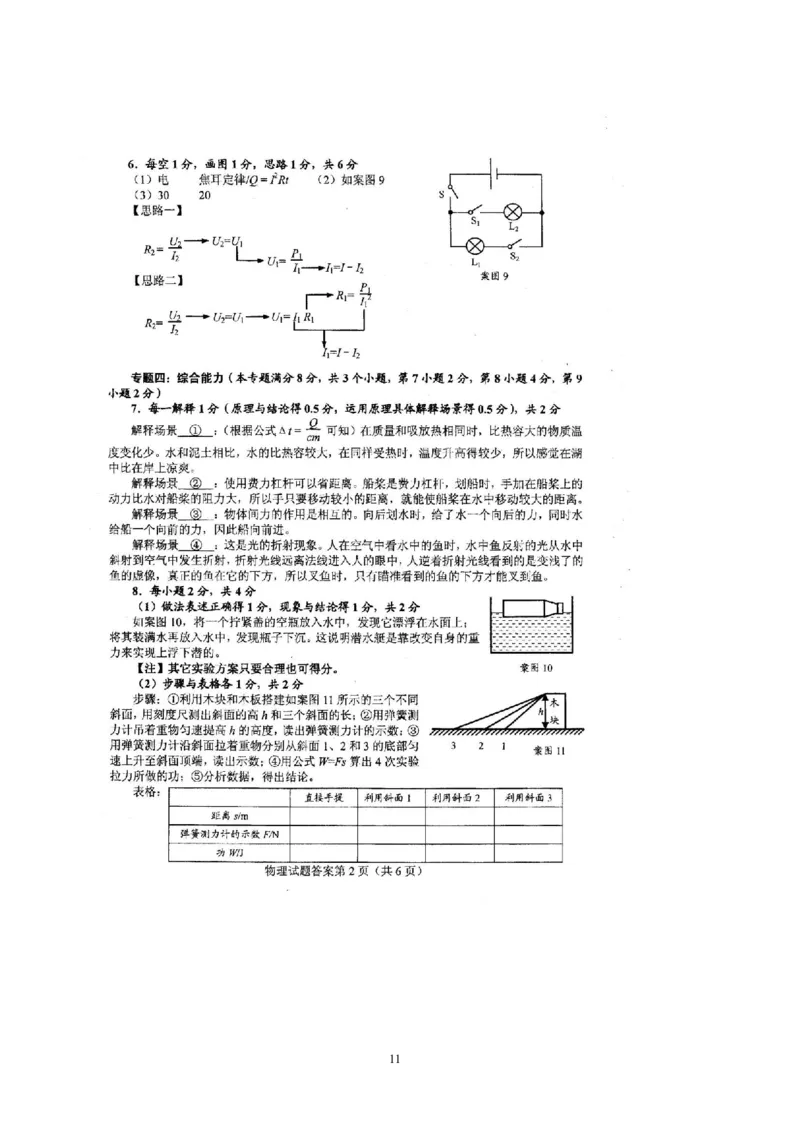 2013年青岛市中考物理试卷和答案_中考真题_4.物理中考真题2015-2024年_地区卷_山东省_青岛物理08-22