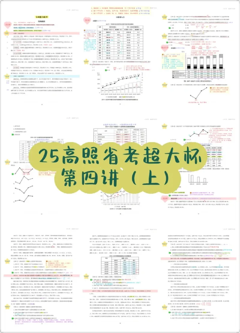 2025高照省考超大杯第4讲笔记_2026考公资料_（06）高照_高照资料笔记合集_高照丨25省考资料分析五合一笔记_版本二