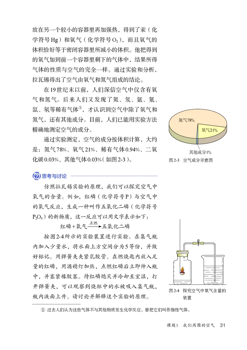 人教版9年级化学上册高清教材_4-教培资料-26年最新资料-同步更新_初中高中教资_03科三专项（进去保存报考的学科即可）_02科三专项（笔记真题思维导图教学设计版本二）