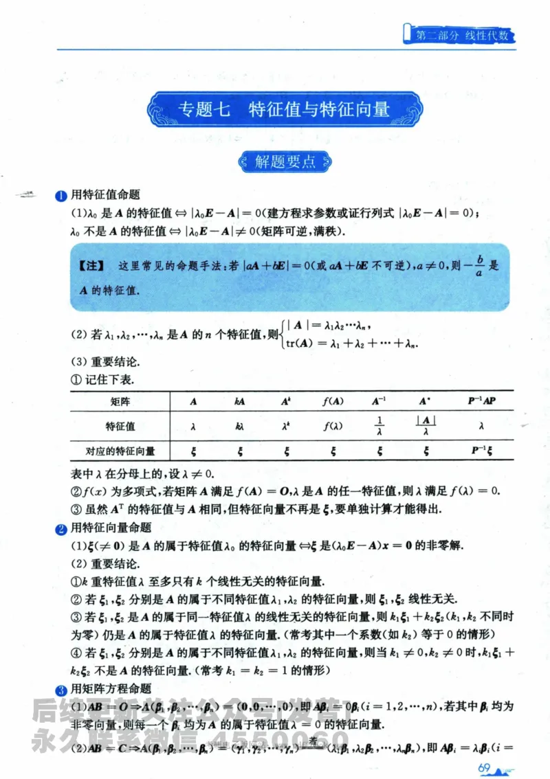 2024考研数学张宇真题大全专题分册数学三公众号：考研公众号：小乖考研免费分享_06.数学三历年真题_张老师版本数三