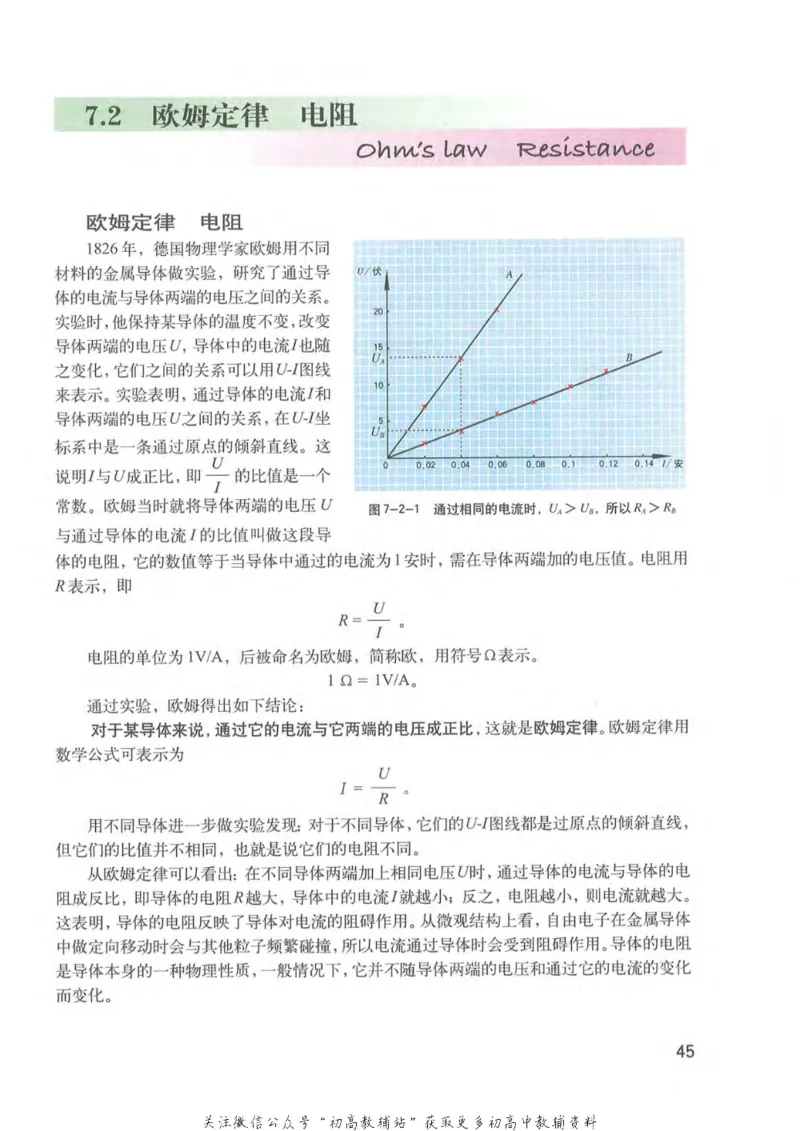 九年级上册物理沪教版电子课本_4-教培资料-26年最新资料-同步更新_初中高中教资_03科三专项（进去保存报考的学科即可）_02科三专项（笔记真题思维导图教学设计版本二）
