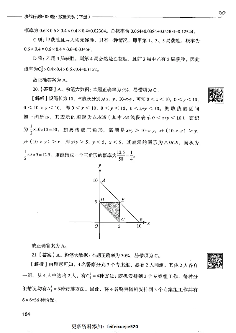 6数量关系下册_26吉林考备考资料包_11省考刷题包_04决战行测5000题_行测5000题2022年9月版次