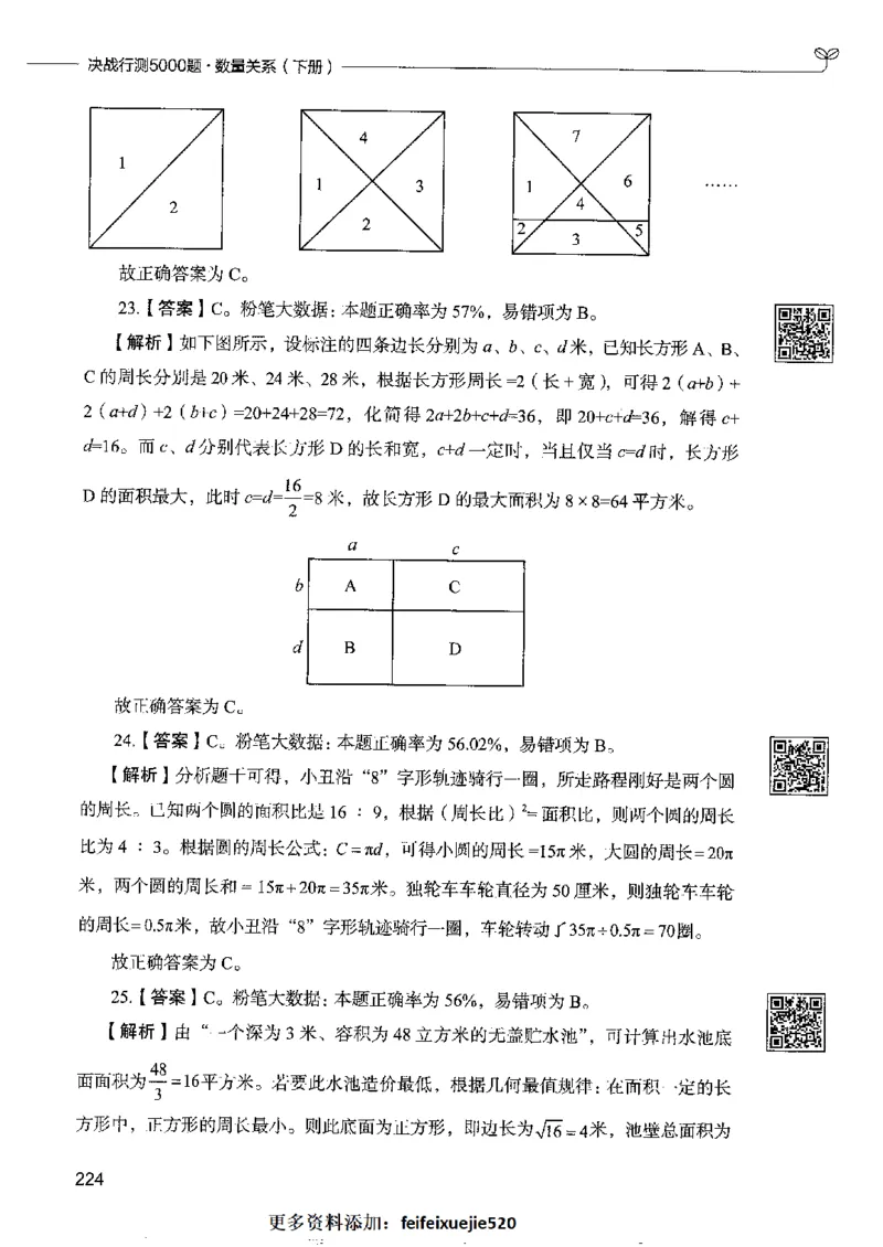 6数量关系下册_26吉林考备考资料包_11省考刷题包_04决战行测5000题_行测5000题2022年9月版次