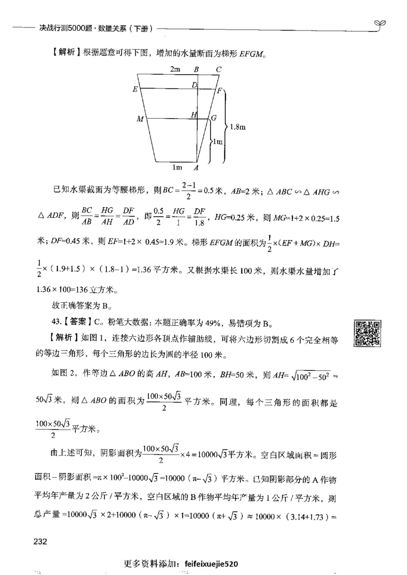 6数量关系下册_26吉林考备考资料包_11省考刷题包_04决战行测5000题_行测5000题2022年9月版次