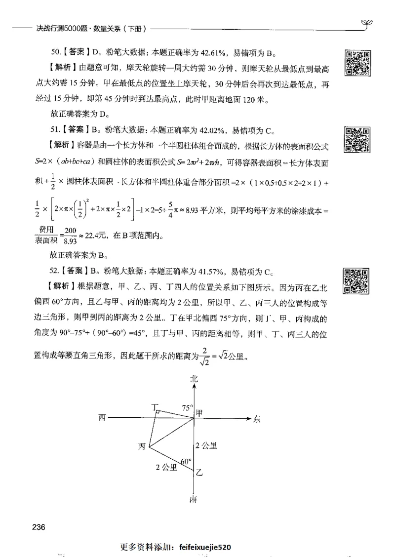 6数量关系下册_26吉林考备考资料包_11省考刷题包_04决战行测5000题_行测5000题2022年9月版次