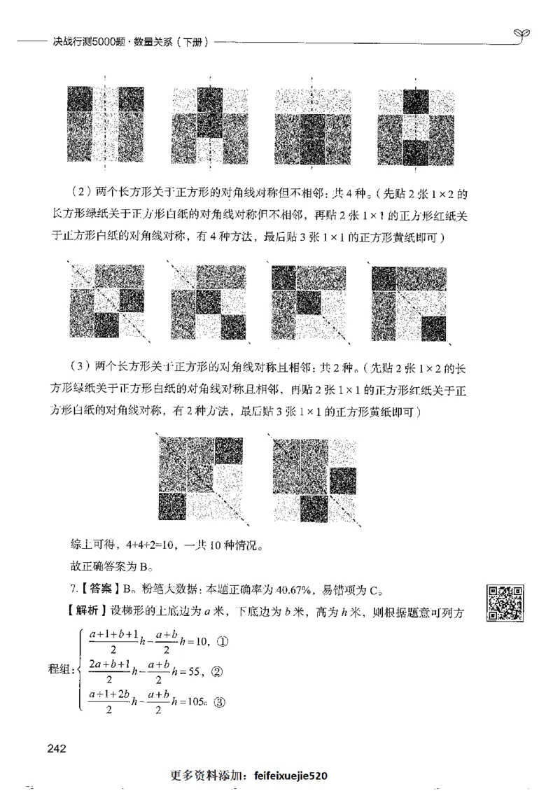 6数量关系下册_26吉林考备考资料包_11省考刷题包_04决战行测5000题_行测5000题2022年9月版次