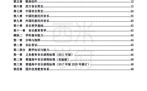 中学音乐-高频考点_4-教培资料-26年最新资料-同步更新_初中高中教资_03科三专项（进去保存报考的学科即可）_01科目三FB网课、三色速记手册、知识点导图等推荐_初中