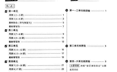 2026《万唯大小卷&bull;语文》9全大卷_2026万唯系列预习复习_2026版初中《万唯大小卷》9年级全册（全科多版本）_2026《万唯大小卷&bull;语文》9全