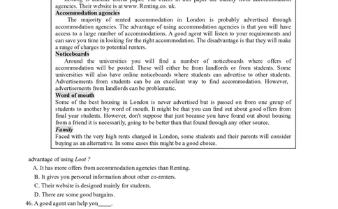 2010年高考英语试卷（浙江）（解析卷）_1.高考2025全国各省真题+答案_01.2008-2024全国高考真题（按省份分类）_22.浙江_2008-2024&middot;（浙江）英语高考真题