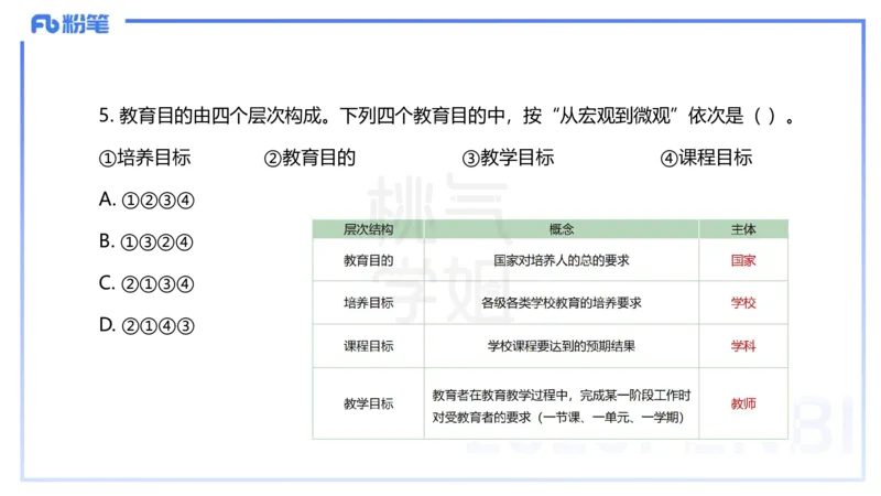 25下教育教学知识与能力历年珍题1-开海玲_4-教培资料-26年最新资料-同步更新_小学教资_012025下FB小学系统班_小学25下-教育知识与能力_3.历年真题_讲义