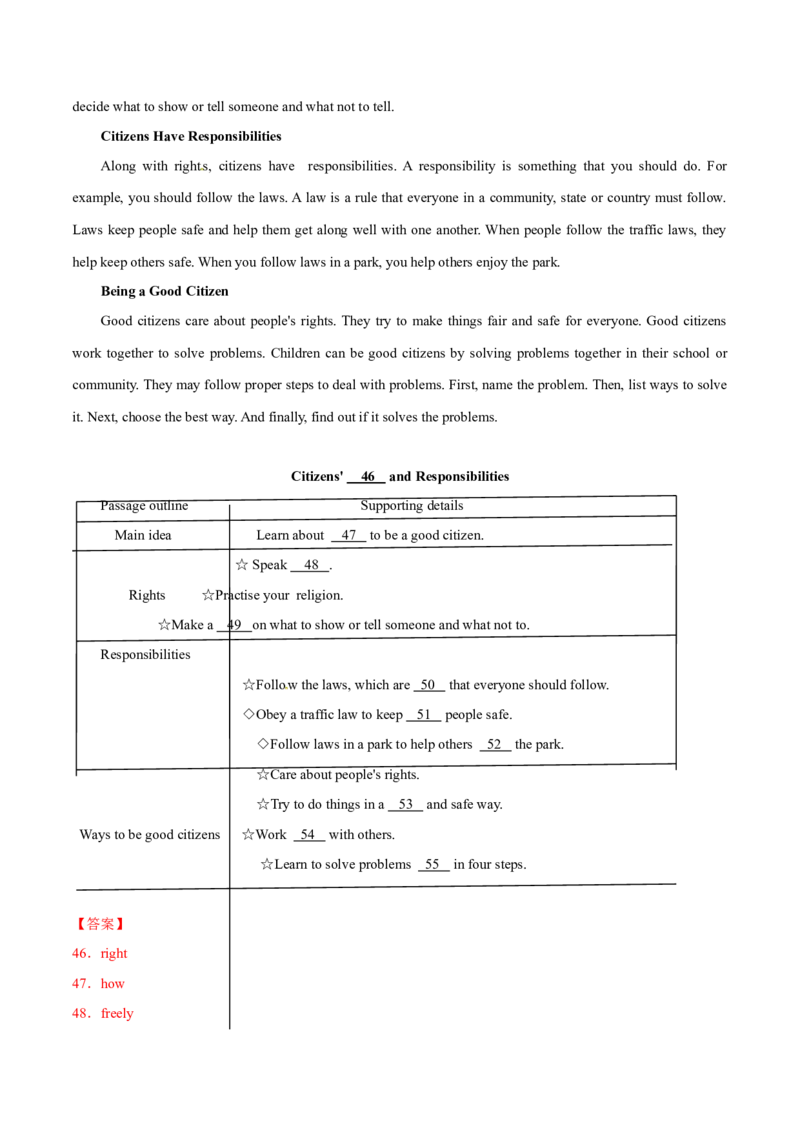 2015年中考真题精品解析英语（盐城卷）精编word版（解析版）_中考真题_3.英语中考真题2015-2024年_2015年全国中考YINGYU144份_2015年中考真题精品解析英语（盐城卷）精编word版