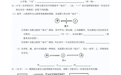 2014年福建省福州市中考化学试题(含答案)_中考真题_5.化学中考真题2015-2024年_地区卷_福建省_福州中考化学08-21