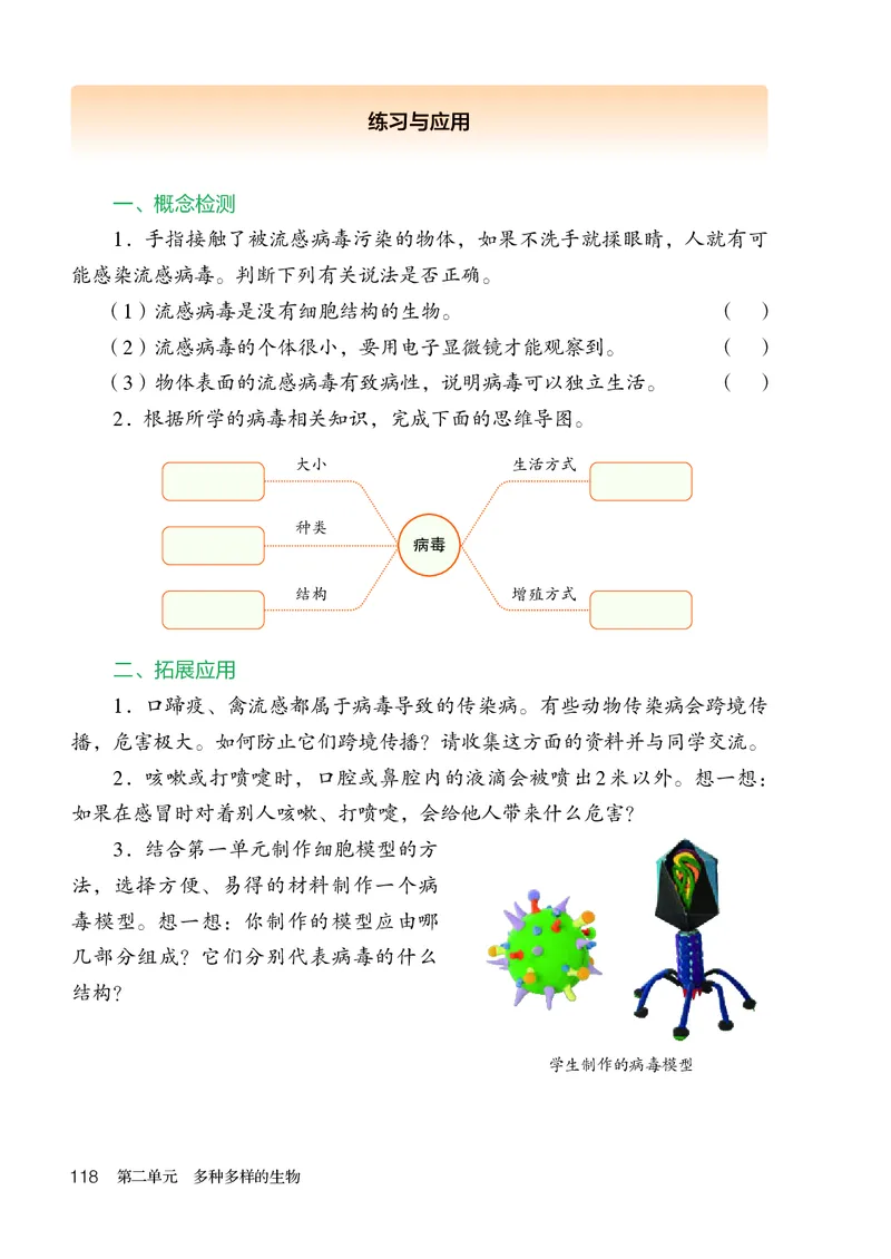 人教版7年级生物上册高清教材_4-教培资料-26年最新资料-同步更新_初中高中教资_03科三专项（进去保存报考的学科即可）_02科三专项（笔记真题思维导图教学设计版本二）