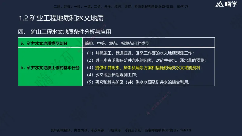 01.2025赵景满-名师精讲通关-001第一篇-第1章-工程测量与地质_2026年一级建造师_2026年一建矿业_2025年一建矿业SVIP_02-基础精讲✿高端面授✿深度强化_讲义