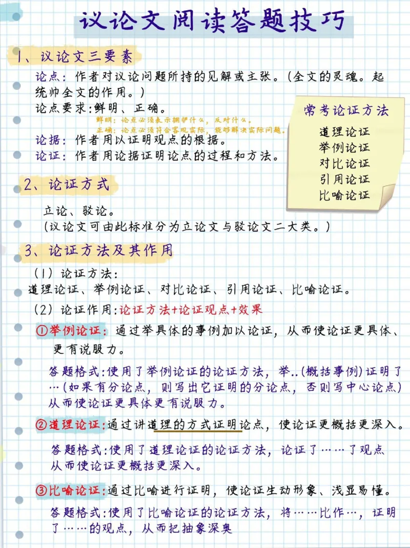 初中语文阅读理解及诗歌答题技巧_初中语文阅读理解解题技巧