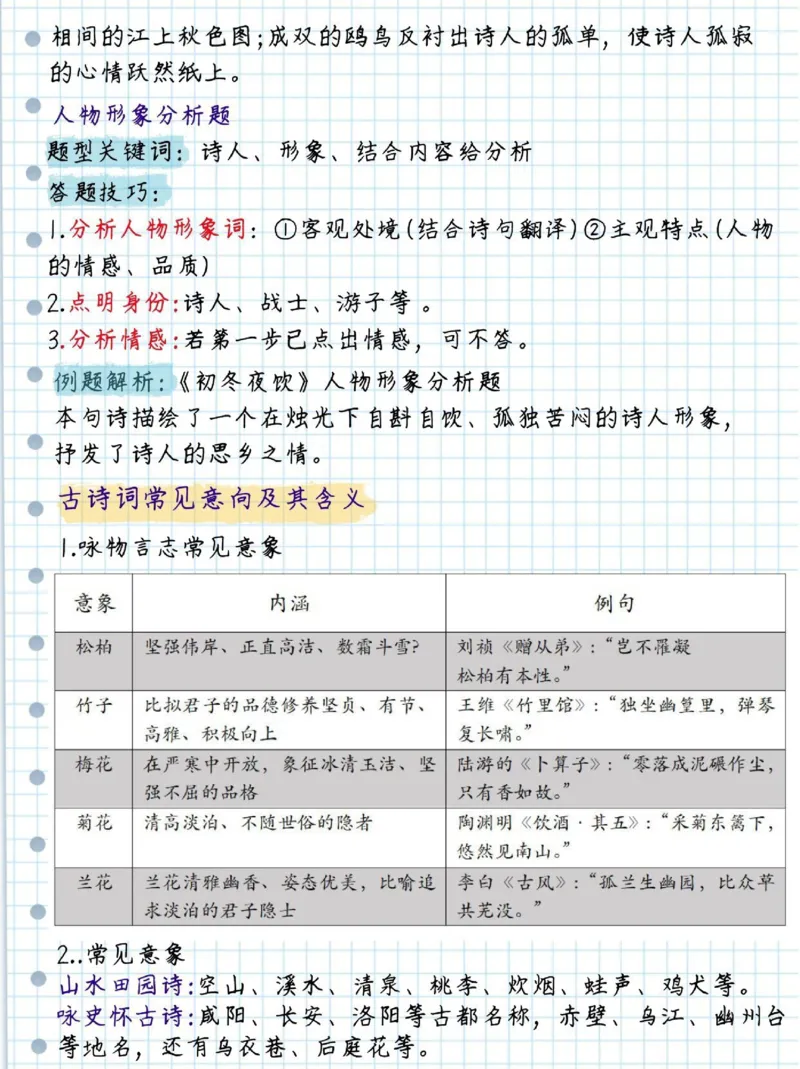 初中语文阅读理解及诗歌答题技巧_初中语文阅读理解解题技巧