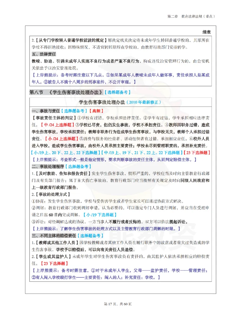 中小学《综合素质》上岸熊学霸笔记-上岸熊_4-教培资料-26年最新资料-同步更新_初中高中教资_2025上中学教资笔试_062025上教资笔试考前冲刺汇总_02、重点笔记-第一轮+第二轮