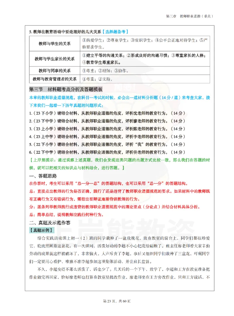 中小学《综合素质》上岸熊学霸笔记-上岸熊_4-教培资料-26年最新资料-同步更新_初中高中教资_2025上中学教资笔试_062025上教资笔试考前冲刺汇总_02、重点笔记-第一轮+第二轮