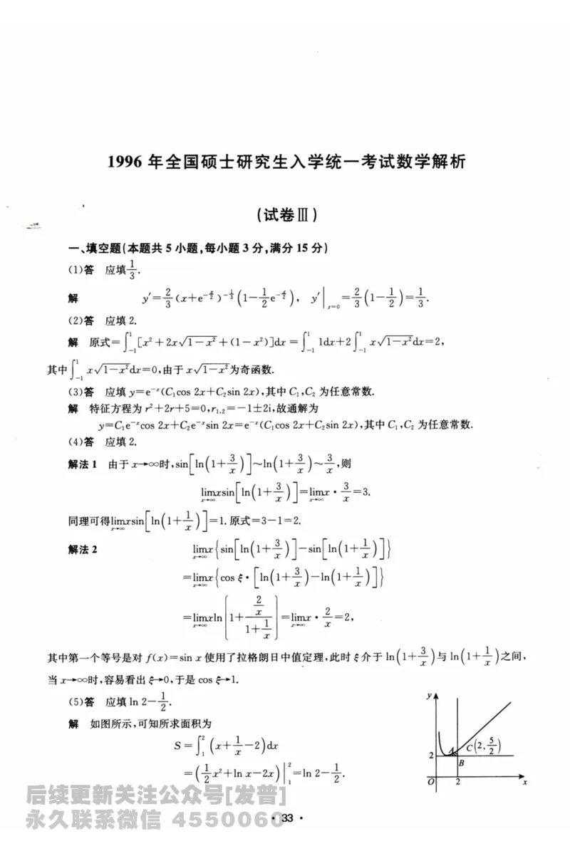 2024考研数学张宇真题大全解析分册数学二公众号：考研公众号：小乖考研免费分享_05.数学二历年真题_张老师版本数二