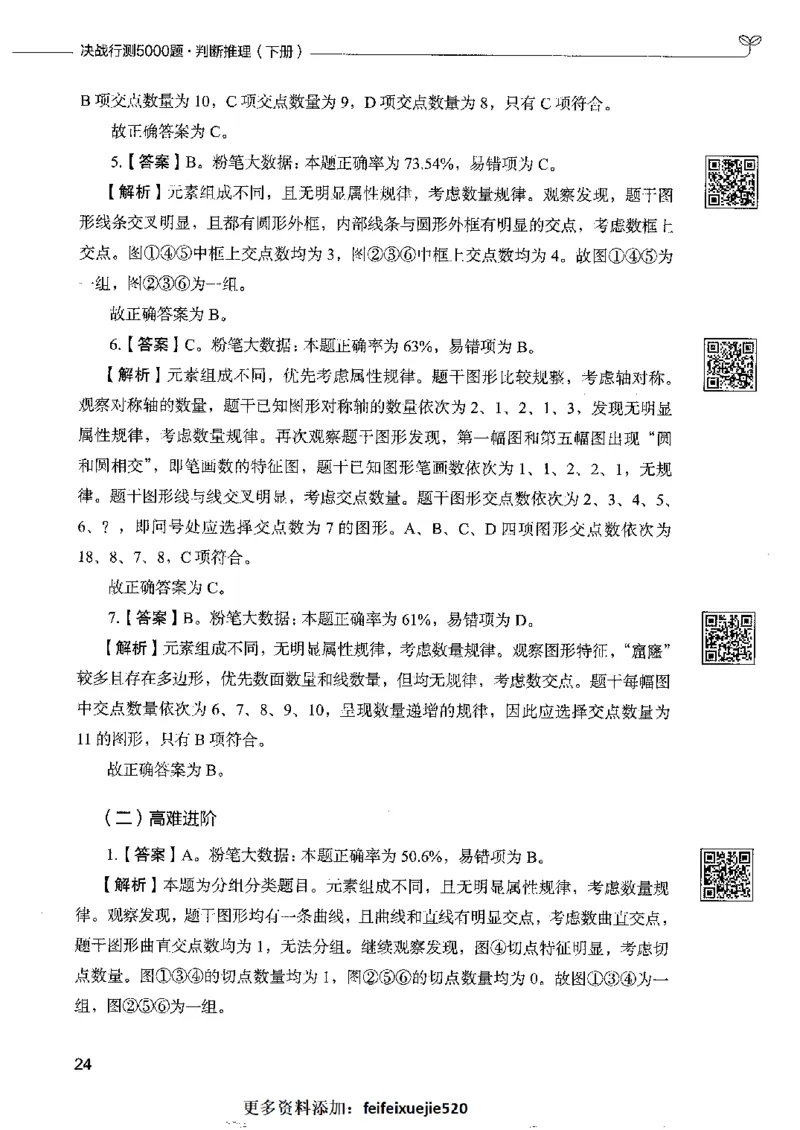 4判断推理下册_26吉林考备考资料包_11省考刷题包_04决战行测5000题_行测5000题2022年9月版次