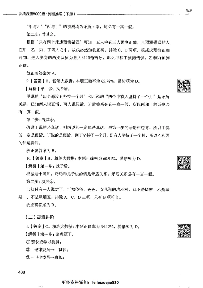 4判断推理下册_26吉林考备考资料包_11省考刷题包_04决战行测5000题_行测5000题2022年9月版次