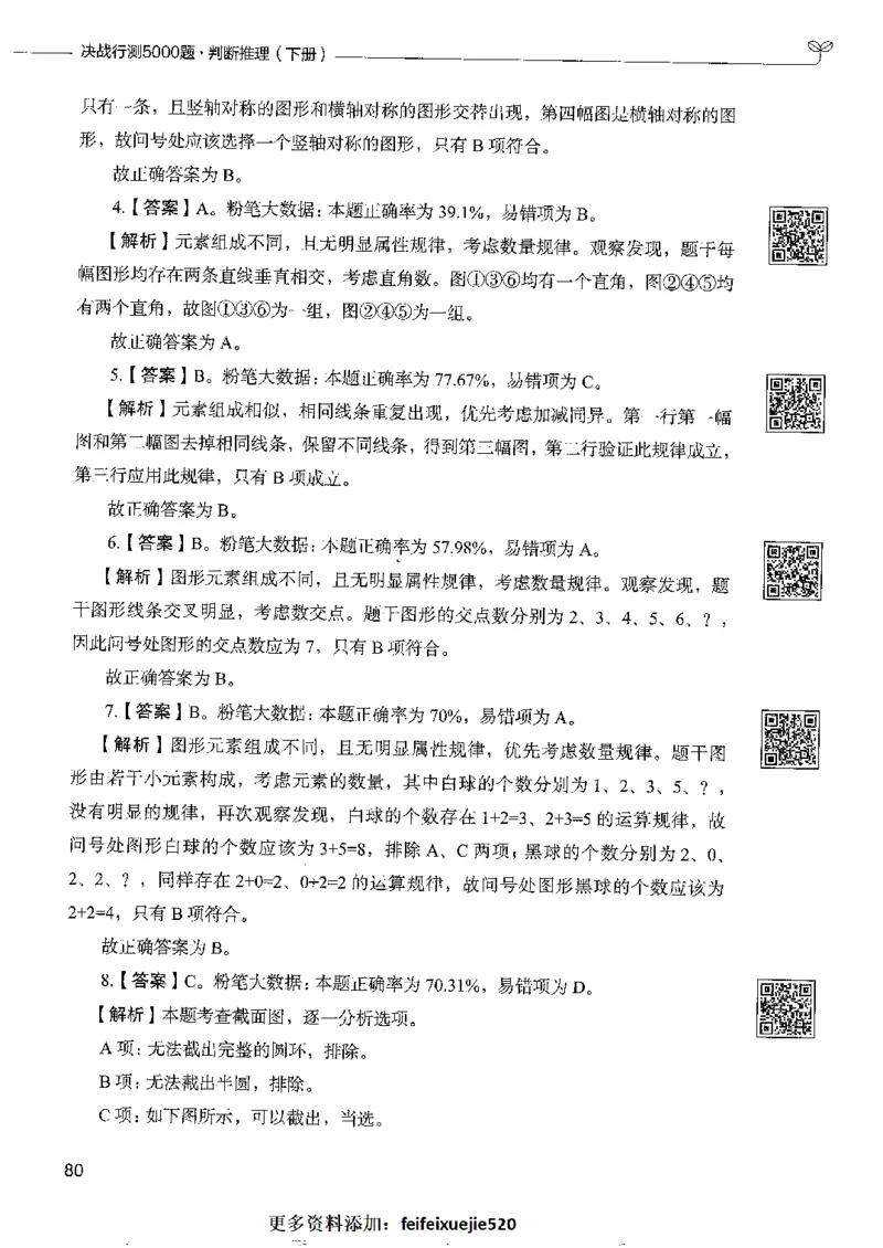 4判断推理下册_26吉林考备考资料包_11省考刷题包_04决战行测5000题_行测5000题2022年9月版次