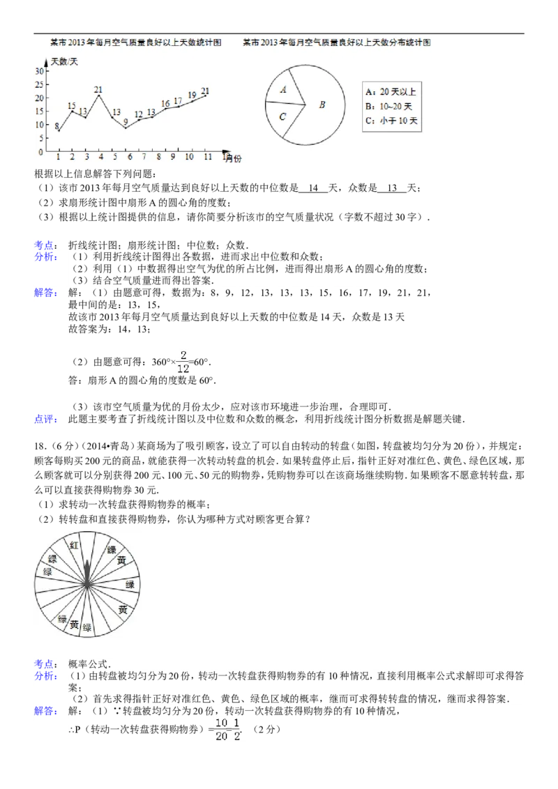 2014年青岛市中考数学试题及答案_中考真题_2.数学中考真题2015-2024年_地区卷_山东省_山东青岛数学08-22
