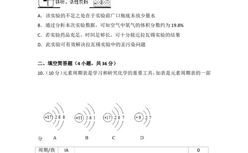 2017年山东省东营市化学中考试题及答案_中考真题_5.化学中考真题2015-2024年_地区卷_山东省_东营中考化学08-21