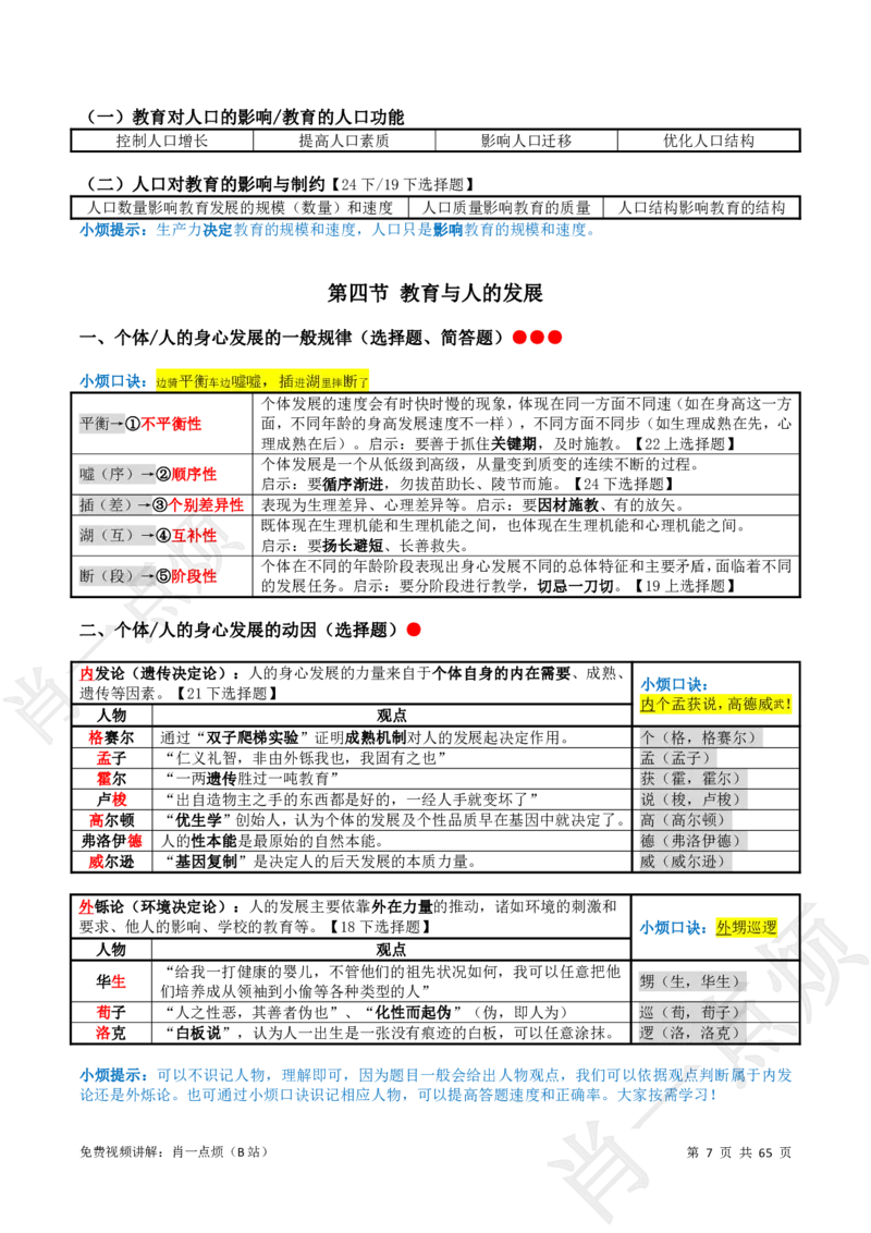 ①中学科二系统知识讲义-2025上肖一点烦_4-教培资料-26年最新资料-同步更新_科一科二电子资料合集中小幼（笔记真题知识点汇总等）文件多，按需保存_09肖一点烦